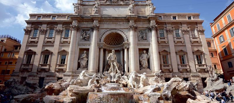 Dante Alighieri Language Centre Rome Fountain